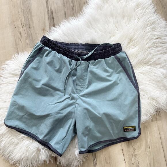 L.L. Bean Other - L.L.Bean Men's All-Adventure Swim Shorts Medium Blue
